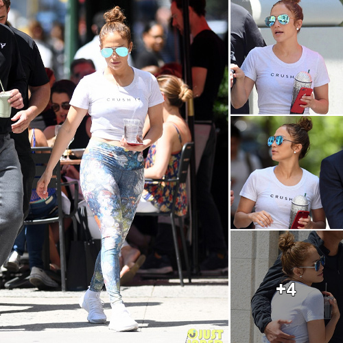 “Jennifer Lopez and Alex Rodrigυez enjoy a cozy walk after hitting the gym in the Big Apple”